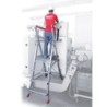 Drabina/podest roboczy pls5 130/238cm 5 stopni