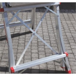 Drabina/podest roboczy pls5 130/238cm 5 stopni