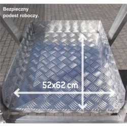 Drabina/podest roboczy pls5 130/238cm 5 stopni