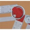 Drabina/podest roboczy pls5 130/238cm 5 stopni