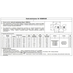 Łańcuch zawiesiowy czarny 8mm g8 wll 2.0t en818-2