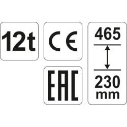 Podnośnik hydrauliczny słupkowy 12t