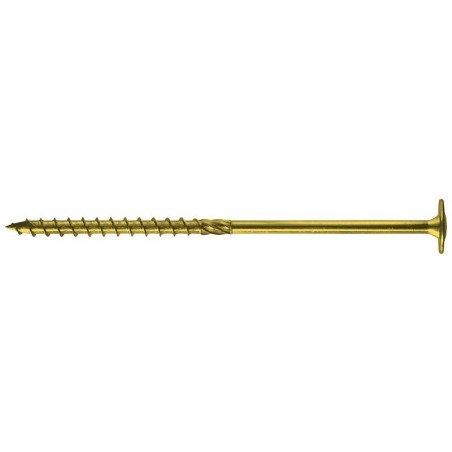 Wkręt do drewna z kołnierzem na torx ocynkowany 6x30mm t30