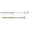 Wkręt do drewna z kołnierzem na torx ocynkowany 6x30mm t30