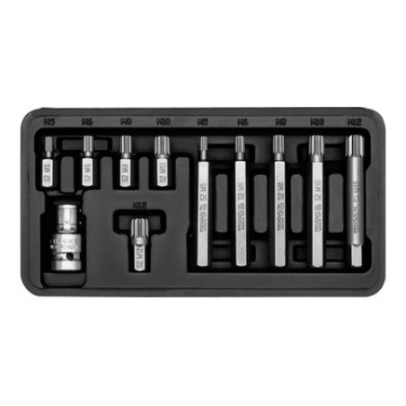 Komplet kluczy specjalnych 11cz spline