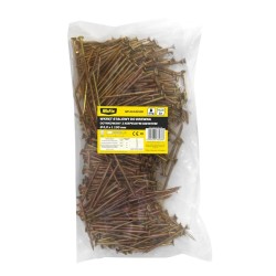 Wkręt do drewna ocynk żółty 4.0x45mm gwint niepełny