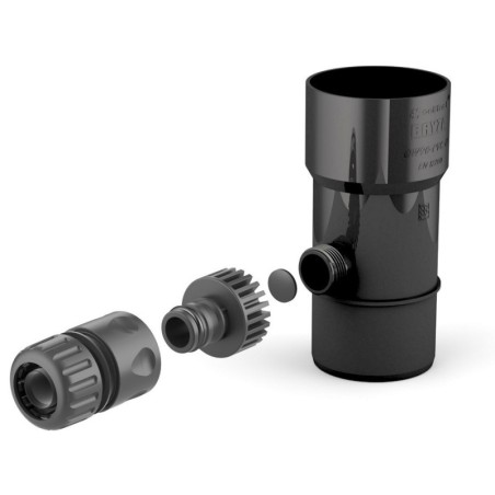 Odzyskiwacz wody deszczowej 63mm czarny