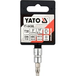 Klucz trzpieniowy torx 1/4'' t30 37mm