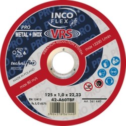 Tarcza wypukła t27 125x1.6x22 a46tbf-vrs
