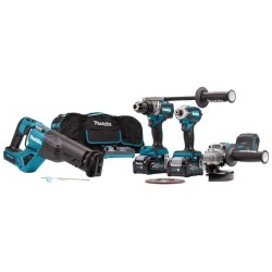 Zestaw combo 40v xgt df001g+td001g+ga005g+jr001g 2x4.0ah tor
