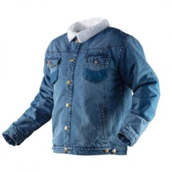 Kurtka jeansowa ocieplana denim rozm.. Xl