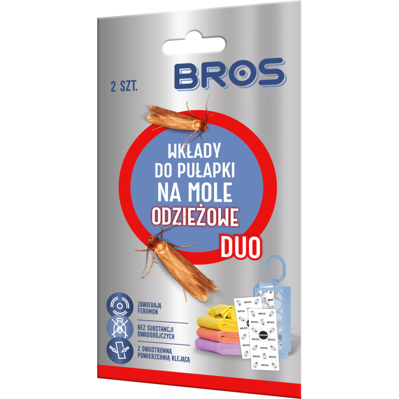 Wkładka do pułapki na mole odzieżowe duo 2 szt.