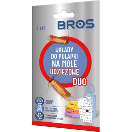 Wkładka do pułapki na mole odzieżowe duo 2 szt.