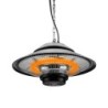 Promiennik sufitowy 1500w ip44 z pilotem