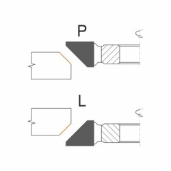 Frez kątowy jednostronny 120x30x15/4z prawy