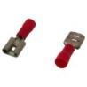 Końcówka nasuwka izolowana 0.5-1.5mm 0.8-6.35 10 sztuk