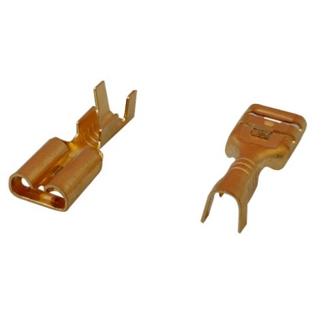 Końcówka nasuwka 1-1.5mm 0.8-6.35 10 sztuk