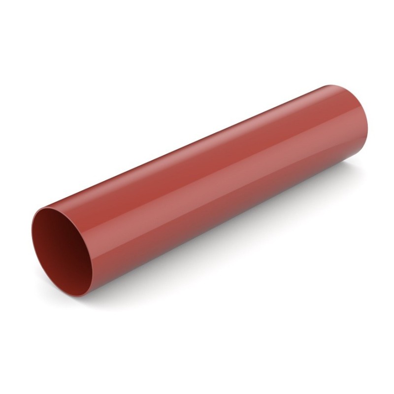 Rura spustowa 90mm 3m czerwony