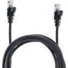Kabel utp 6e 2.0m czarny