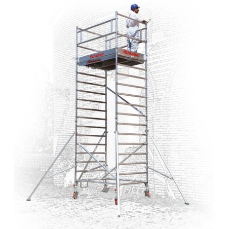 Rusztowanie top system ze schodami e1-74