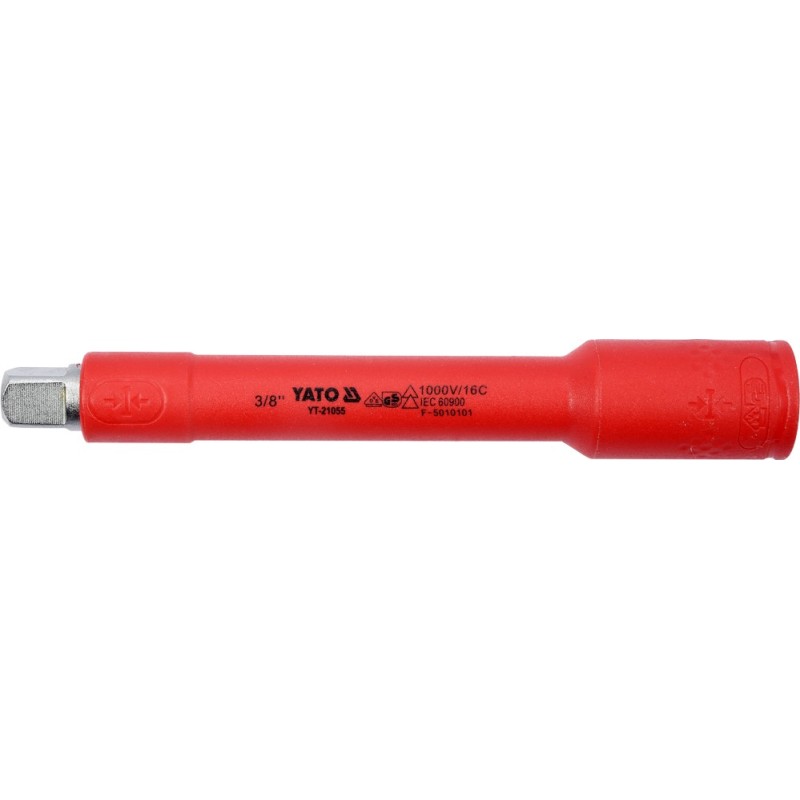 Przedłużka izolowana 3/8'' 125mm vde