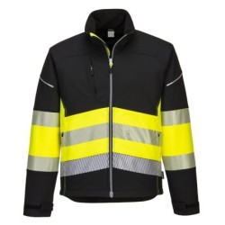 Kurtka ostrzegawcza softshell  pw375bky rozmiar m