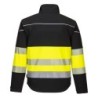 Kurtka ostrzegawcza softshell  pw375bky rozmiar xl