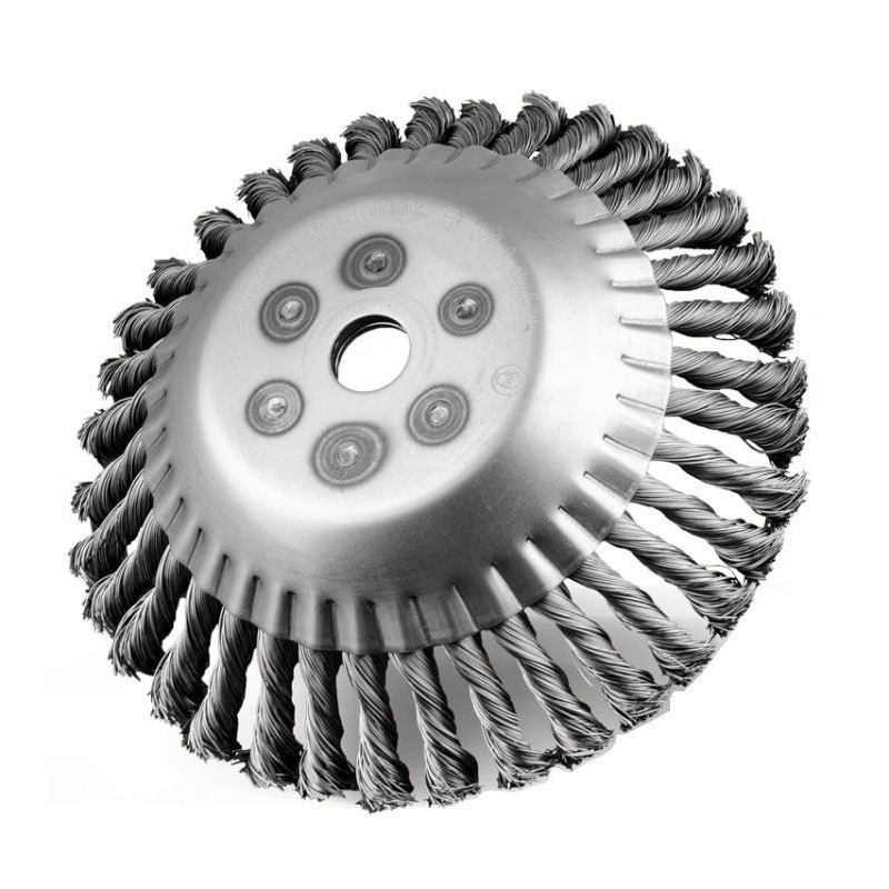 Szczotka do kos mechanicznych drut spl. Otwór 25,4mm fi150mm