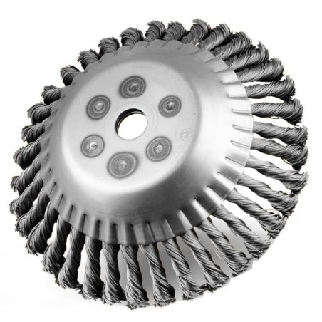 Szczotka do kos mechanicznych drut spl. Otwór 25,4mm fi150mm