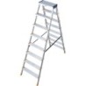 Drabina aluminiowa dwustronna dopplo 2x8 szczebli