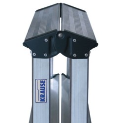 Drabina aluminiowa dwustronna dopplo 2x8 szczebli