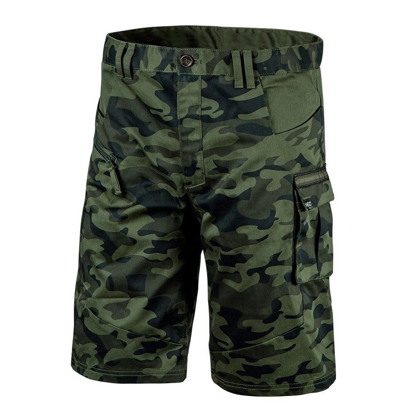 Krótkie spodenki camo  s