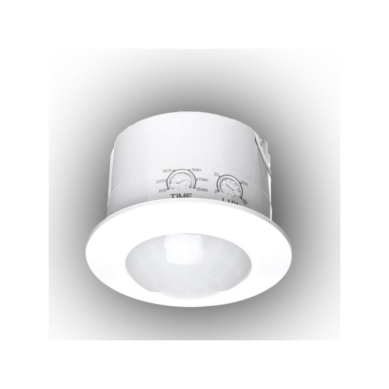 Czujnik ruchu pir biały 360 st. 1200w 6 metrów ip20