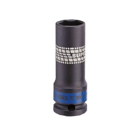 Nasadka długa udarowa cienkościenna 6-kątna 1/2 22mm