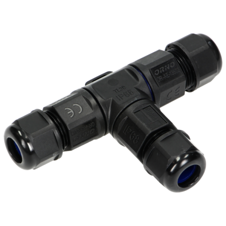 Konektor kablowy trójnik t ip68, max. 3x4mm2, 450v/25a