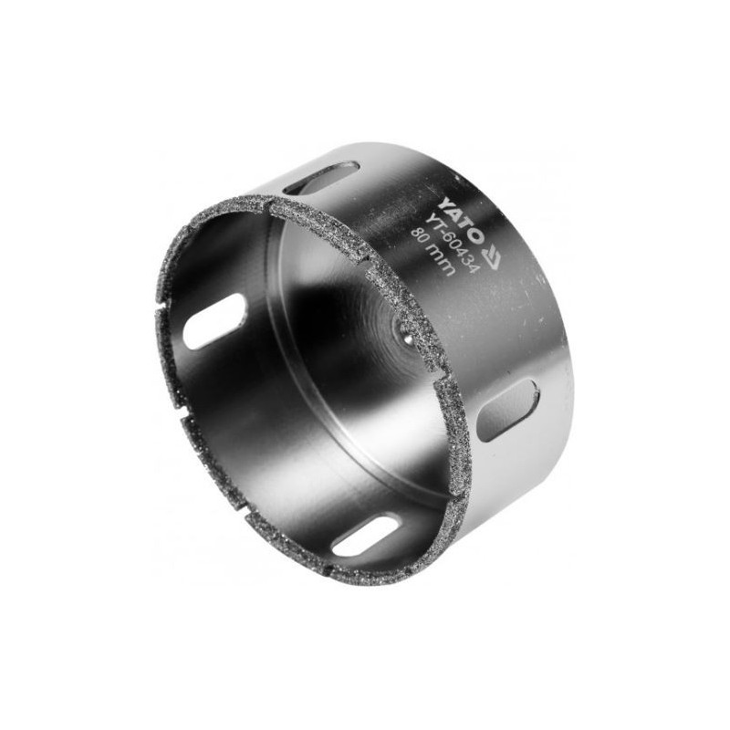 Wiertło do gresu do wiercenia na mokro i sucho 80mm