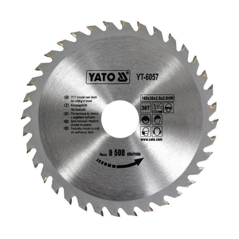 Tarcza widiowa 160x36tx30mm