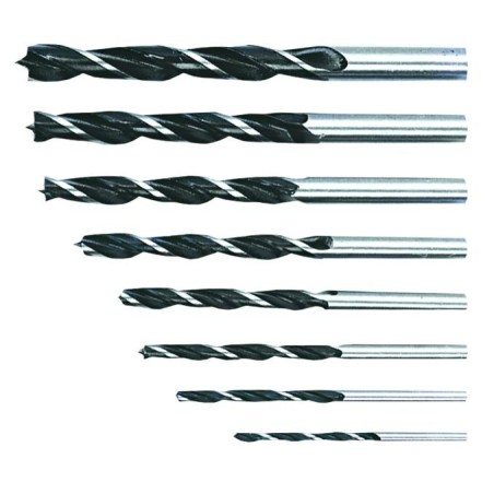 Wiertła do drewna 5 szt. 4-10mm