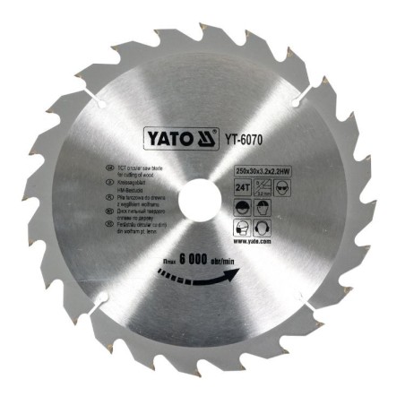 Tarcza widiowa 250x24tx30mm