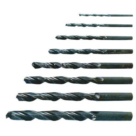 Komplet wierteł do metalu 4-10mm