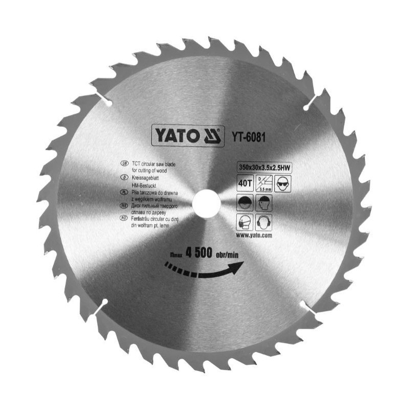 Tarcza widiowa 350x40tx30mm