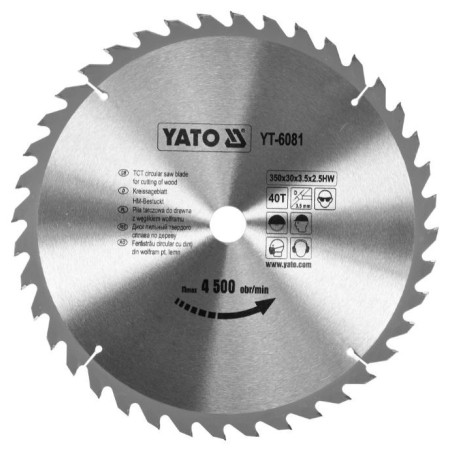 Tarcza widiowa 350x40tx30mm