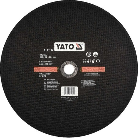 Tarcza do metalu 355x3.2x25.4mm