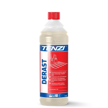 Silny środek do usuwania kamienia wapiennego, rdzy derast 1l