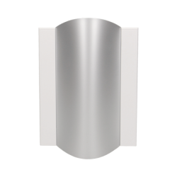 Dzwonek elektromechaniczny dwutonowy 230v biało-sr ton color