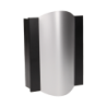 Dzwonek elektromechaniczny dwutonowy 230v czar-sre ton color