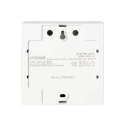 Dzwonek elektroniczny jednotonowy 230v biały ringil mini