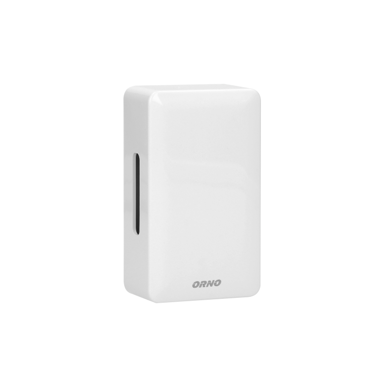 Dzwonek elektromechaniczny dwutonowy 230v biały brevis mini
