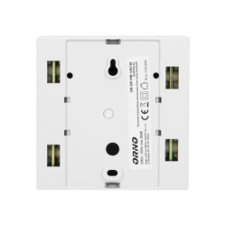 Dzwonek elektromechaniczny dwutonowy 230v biały quarto