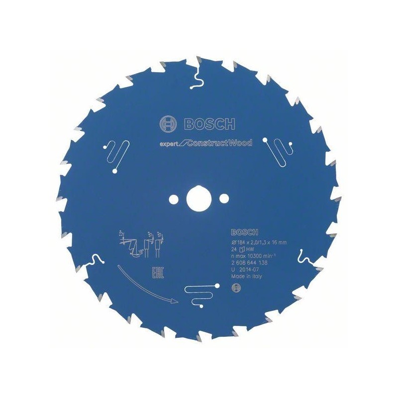 Tarcza pilarska expert cw h 184x16-24